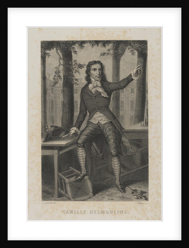 Camille Desmoulins, by Anonymous