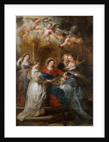 Central panel of the Ildefonso Altarpiece, c. 1630-1631 by Anonymous