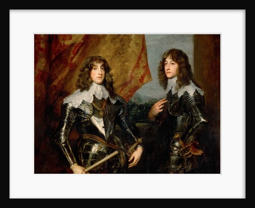 Charles I Louis, Elector Palatine, and his Brother, Prince Rupert of the Rhine (1619-168 by Anonymous