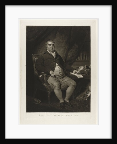 Charles James Fox, by Anonymous