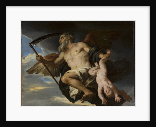 Chronos and his child, Second Quarter of the 17th cen by Anonymous