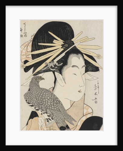 Courtesan Karuta of the Chojiya, 1790s by Anonymous