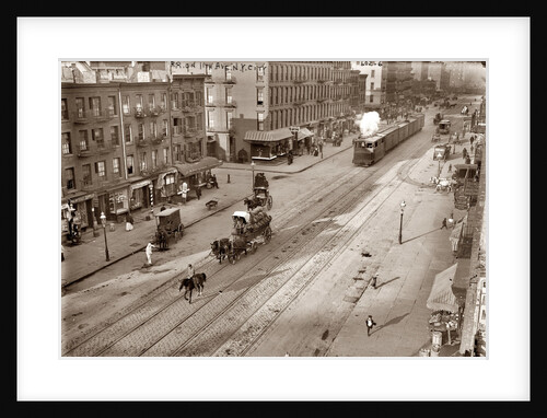Eleventh Avenue and New York Central Railroad, c. 1911 by Anonymous