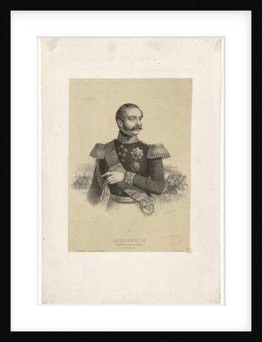Emperor Alexander II, 1855 by Anonymous