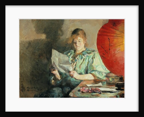 Evening, Interior, 1890 by Anonymous