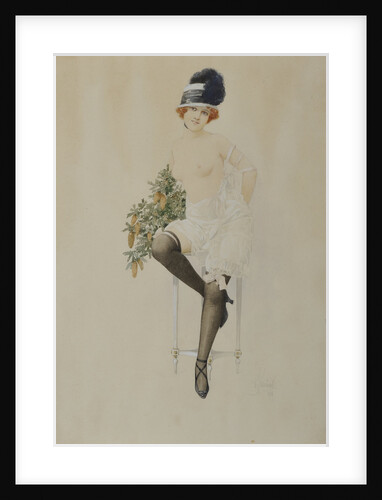Female Nude, 1919 by Anonymous