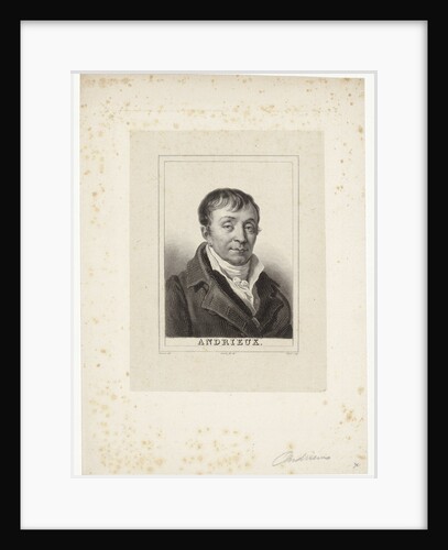 François Andrieux, by Anonymous