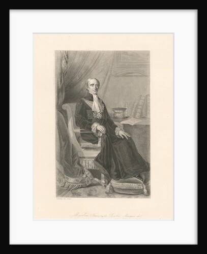 François Marquis de Barbé-Marbois, 1860 by Anonymous