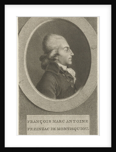 François-Xavier-Marc-Antoine de Montesquiou-Fézensac, 1790s by Anonymous