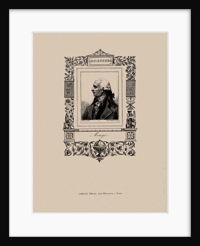 Gaspard Monge, Comte de Péluse, by Anonymous