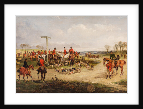 Gathering for the Hunt, by Anonymous