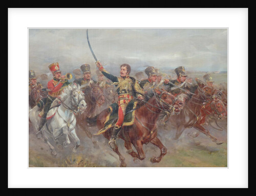 General Lasalle in the Battle of Wagram, 1906 by Anonymous