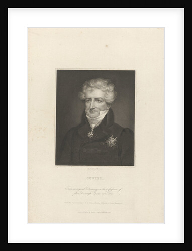 Georges Léopold Chrétien Frédéric Dagobert, Baron de Cuvier, by Anonymous