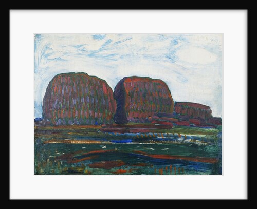 Haystacks III, by Anonymous