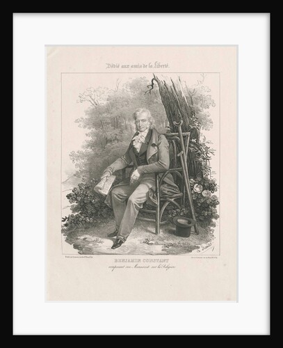 Henri-Benjamin Constant de Rebecque, by Anonymous