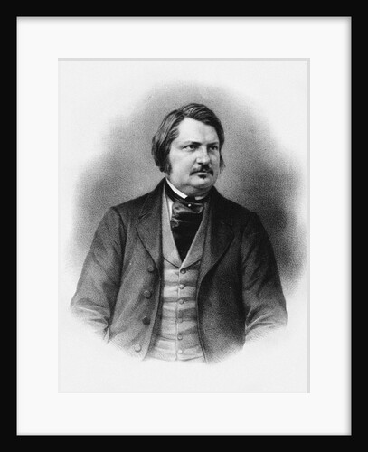 Honoré de Balzac, End 1840s by Anonymous