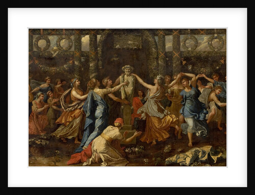 Hymenaios Disguised as a Woman During an Offering to Priapus, c. 1635 by Anonymous