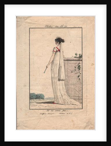 Il ne vient pas! (Hes not coming!), 1800 by Anonymous