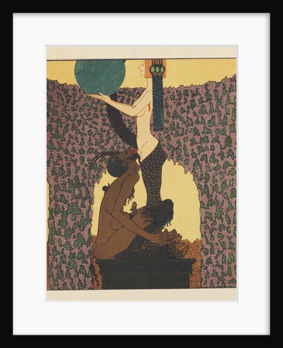 Illustration for the drama Sodom by John Wilmot, 2nd Earl of Rochester, 1909 by Anonymous