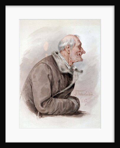 Illustration for the poem The Dead Souls by N. Gogol, Second Half of the 19th cen by Anonymous