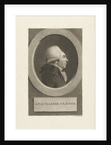 Jean Baptiste Baron de Cloots du Val-de-Grâce, known as Anacharsis Cloots, 1790s by Anonymous