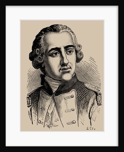 Jean-Baptiste-Donatien de Vimeur, comte de Rochambeau, 1889 by Anonymous