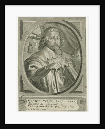 King Wladyslaw IV Vasa of Poland, Mid of 17th cen by Anonymous