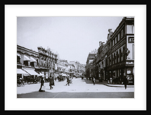 Kuznetsky Most in Moscow, 1919 by Anonymous