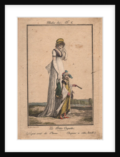 La Petite Coquette, 1800 by Anonymous