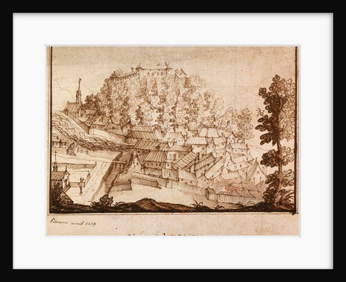 Ljubljana, 1639 by Anonymous