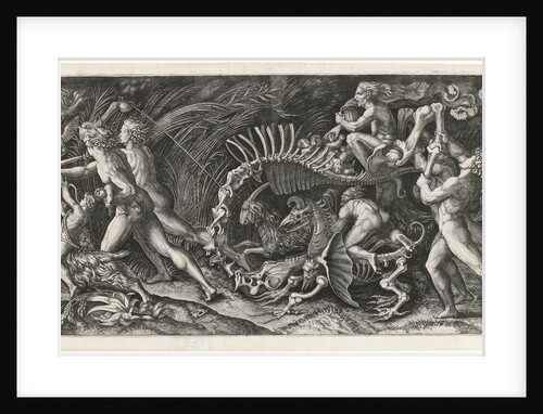 Lo Stregozzo (The Witchs Procession), c. 1520 by Anonymous