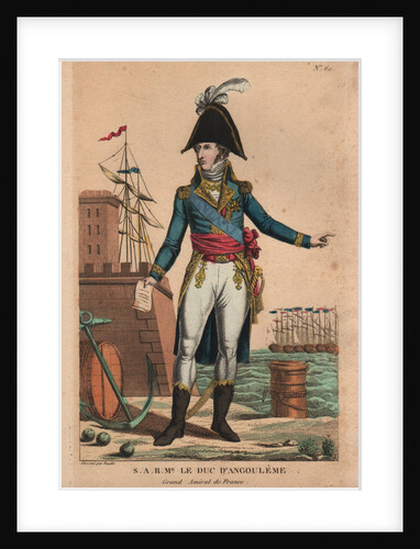 Louis Antoine of France, Duke of Angoulême, ca 1820 by Anonymous