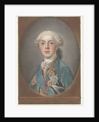 Louis Stanislas Xavier, Count of Provence, 1772 by Anonymous