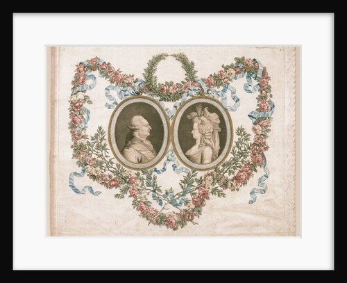 Louis XVI and Marie Antoinette, ca 1781 by Anonymous