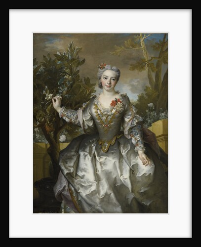 Louise Madeleine Bertin de Vaugien, comtesse de Montchal, 1735 by Anonymous