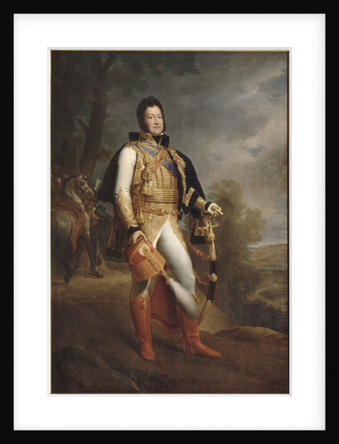 Louis-Philippe, in Hussar uniform, by Anonymous