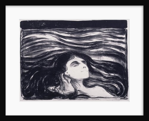 Lovers in the Waves (Elskende par i bolger), 1896 by Anonymous