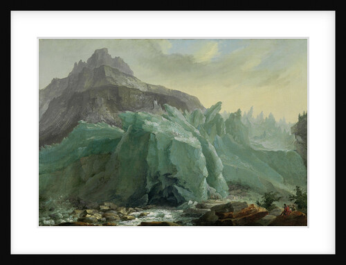 Lower Grindelwald Glacier, with the Lütschine River and Mettenberg, 1774 by Anonymous