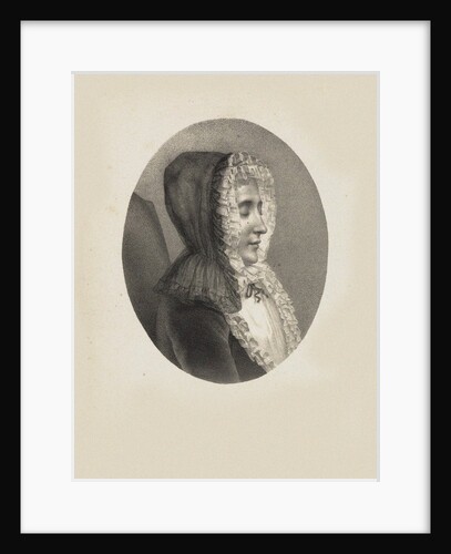 Marie de Vichy-Chamrond, Marquise du Deffand, c. 1750 by Anonymous