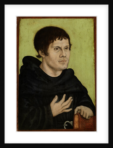 Martin Luther as an Augustinian Monk, Second half of the16th cen by Anonymous