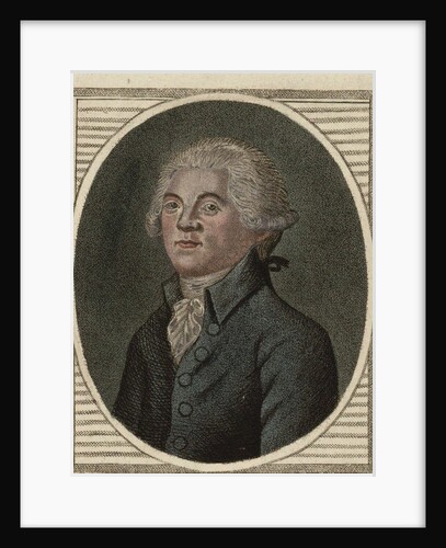 Maximilien de Robespierre, 1792 by Anonymous