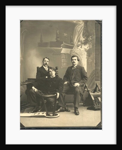 Mikhail Matyushin, Kazimir Malevich and Aleksei Kruchenykh, 1913 by Anonymous