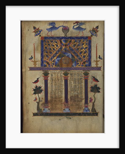 Miniature from the Toros Roslin Gospels, 1262 by Anonymous