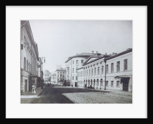 Mokhovaya Street in Moscow, 1890s by Anonymous