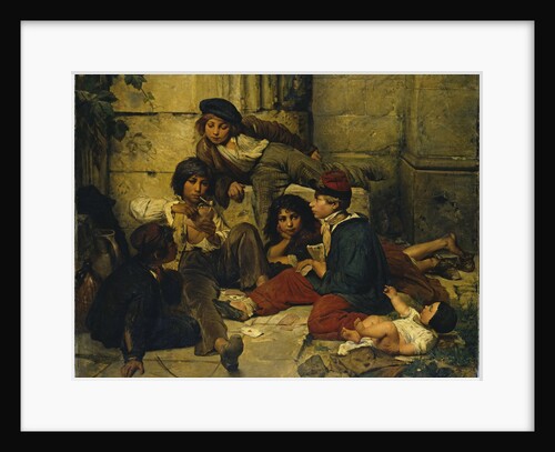 Paris Street Children, 1852 by Anonymous