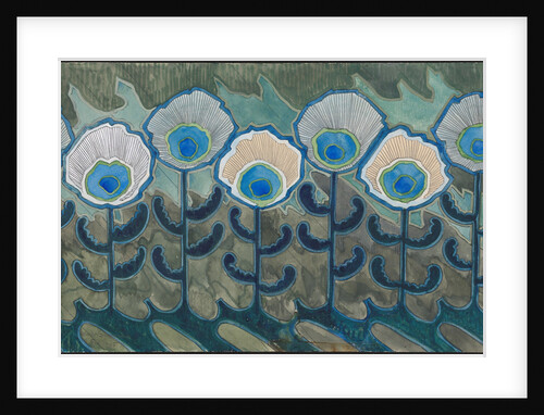 Peacock pattern, 1909 by Anonymous