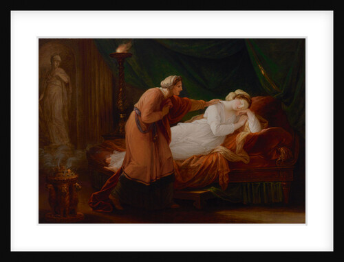 Penelope awakened by Eurycleia, 1772 by Anonymous