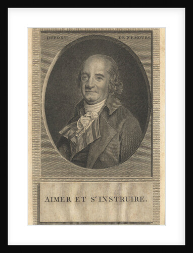 Pierre Samuel Du Pont de Nemours, by Anonymous