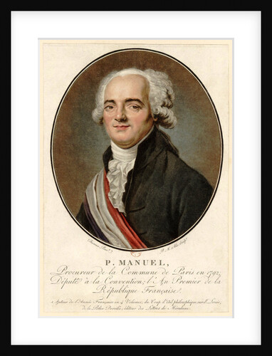 Pierre-Louis Manuel, 1792 by Anonymous