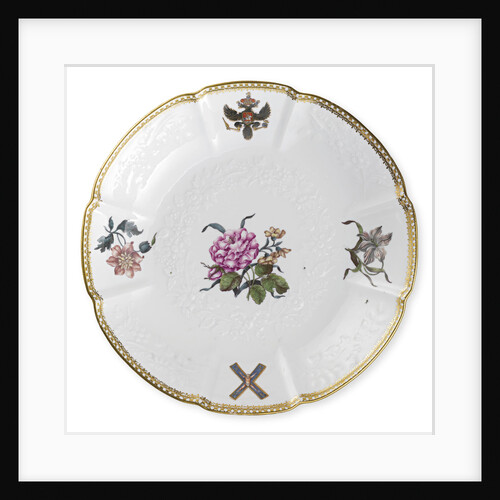 Plate from the Order of Saint Andrew Service by Anonymous